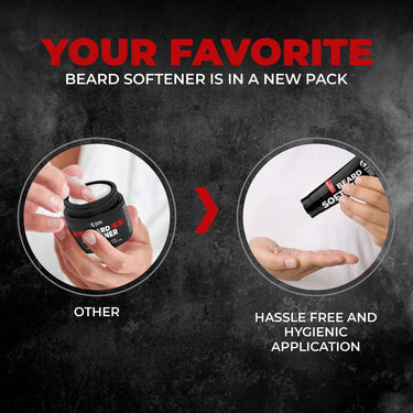 Beardo Beard Softner, 50g | Beard cream for men | Frizz-free, detangled, Shiny Beard | Vitamin E, Argan Oil based Beard Oil replacement for Itchy Stubble